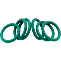 CZDIQXVF 10 Stück in Einer Packung O-Ring FKM O-Ring Öldichtung Wasserdichtung Dichtung Unterlegscheibe Außendurchmesser 3 mm - 40 mm(OD 18MM-1MM)