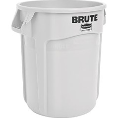 Rubbermaid FG262000WHT-001 Контейнер Brute с вентиляционными каналами, 75,7 л, белый