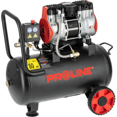 Безмасляный компрессор 24 л, 750 Вт/1 км, 8 бар, 167 л/мин