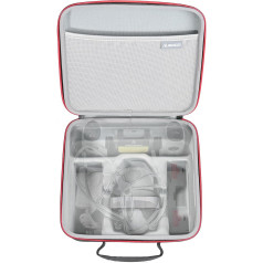 RLSOCO Чехол совместимый с Potensic Atom 2 GPS Drohne - Подходит для Atom 2 Дрон аксессуары: Дрон, контроллер, зарядный концентратор и адаптер питания и много