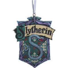 Nemesis Now Harry Potter Slytherin Coat of Arms Hanging 8cm Green