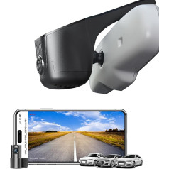 Mangoal Передняя 4K и задняя 1080p Dash Cam Custom Fit для Audi (модель C Black), интегрированный OEM вид, UHD 2160P видео, G-сенсор, запись по кругу, WiFi и бесплатное прил