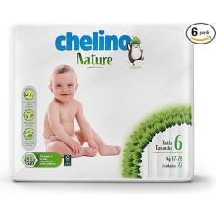Подгузники Chelino Nature Kids Размер 6 (17-28 кг) 162 подгузника
