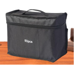 Художественные маркеры, маркеры для рисования с двойным наконечником, набор художественных принадлежностей, цветные карандаши с сумкой д