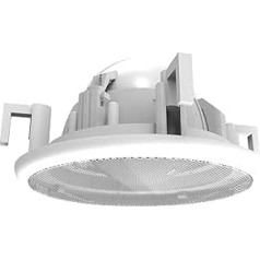 Genérico Splin Einbau-Deckenhalterung für Amazon Alexa-Lautsprecher für Echo Dot 5 oder 4, klassisches Modell (weiß)