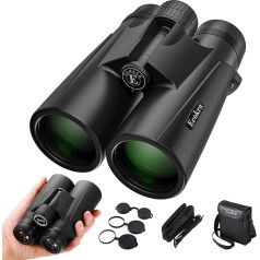 Бинокль 12x42 HD для взрослых и детей, супер яркий высокоэффективный бинокль с большим зрением, четкое ночное видение при низкой освещенности,