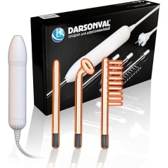 BactoSfera Дарсонваль Премиум: Омоложение кожи, восстановление волос, лечение акне, уменьшение морщин, физиотерапевтический прибор (белый)