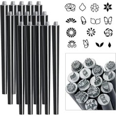 Nailart штамповка ручка ногтей искусства цветок штамп ручка ногтей искусства штамп ручка набор DIY ногтей искусства инструменты для ногтей сал