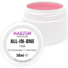 All in One Rosé UV Universal Gel 50 мл средняя вискоза