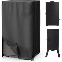 Защитная крышка для коптильни, погодоустойчивая крышка для коптильни, крышка для коптильни с дымоходом, крышка для коптильни, 420D Oxford Cloth Smoke