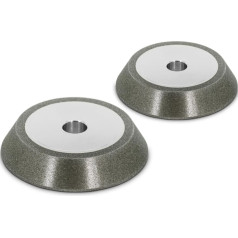 Шлифовальный диск для твердосплавного точила для сверл, диам. 78 x 15 мм - 2 шт.