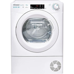 Candy Сушильная машина Smart Pro CSOE H9A3TE-S Heat Pump / 9 кг / Умное управление с WiFi + Bluetooth / Резервуар для конденсата Easycase с оптическим индикатором заполне