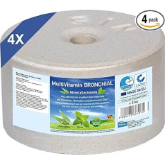 Набор солевых камней для лизания бронхов Mineral Lickstone Horse MultiVitamin 4 x 3 кг - Солевые камни для лизания для лошадей, овец, коз, дичи и крупного рогат