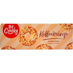 M' Cooky Изысканные кондитерские кофейные венки, упаковка из 20 (20 x 250 г)