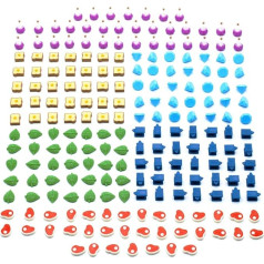 BGExpansions Product Tokens for Flamecraft | Pack of 210 | Upgrade Pack of High Quality 3D Tokens | Compatible with Base Game | Premium Accessories for an Even More Intense Experience