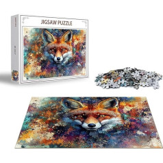 Пазл Цветной Пазл 2000 Кусочков Животных Деревянный Пазл Взрослых, Премиум Качество Классические Деревянные Образовательные Игры, DIY Класси