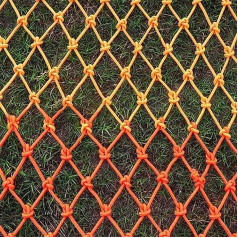 Сетка для скалолазания, тяжелая сетка для грузов, красочная декоративная сетка для лестницы балконная сетка Тканый разделитель сизалевой 