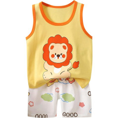 Детский спортивный костюм Лето Симпатичные Печатные Набор Спортивная одежда Быстросохнущий Проверенный Короткий Рукав Топ Короткий Элас