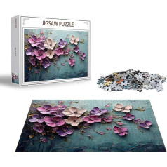 Пазл Бабочка Пазл 2000 Кусочков Цветок Деревянный Пазл Взрослых, Премиум Качество Классические Деревянные Образовательные Игры DIY Классиче