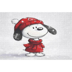 Деревянный пазл Далматинец Серия Плакат -DIY Модель Набор Для Взрослых И Подростков -Идеальный Подарок На Рождество И Новый Год 2000 PCS 70 * 100cm