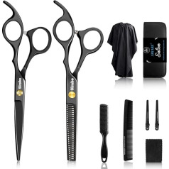 Черные ножницы для волос 3