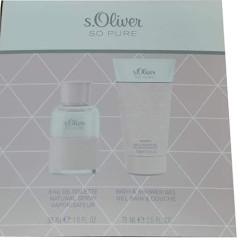 S.Oliver So Pure Set (Туалетная вода, 30 мл + Гель для душа, 75 мл), 105 мл