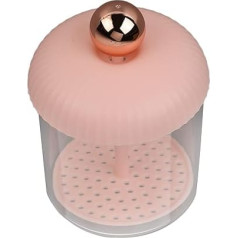 Qukaim Rich Cream Foamer Facial Cleanser Foam Cup, Portable Whip Bubble Maker for Rich Cream Foam, Transparent Porous Design, Effortsaving Face Bubble Maker, Ideal for Daily Use