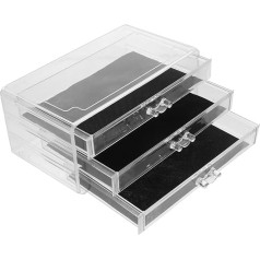 WRITWAA Desktop-kosmetik-aufbewahrungsbox Humanisiertes Design Leicht Zu Reinigender Nail Art Decor Holder