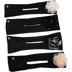 PLAFOPE 4 Stück Haar-dutt-maker Für Damen Flexibler Blumen-dutt-maker Für Frauen Haar-accessoires Lazy Bun Shaper