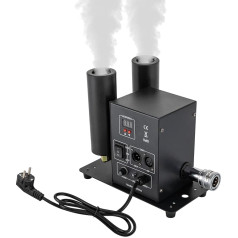 CO2 Jet, машина тумана, двойной шланг CO2 Cryo Jet Fog Machine CO2 Cannon + 5 м шланг, двойной режим управления, подходит для бара, банкета, свадьбы
