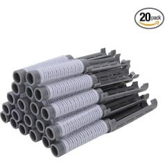 Набор из 20 стержней для завивки волос, палочки для завивки волос, пушистые бигуди для завивки, бигуди для парикмахерских инструментов для с