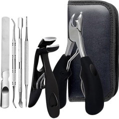 Zehennägel, abgewinkelter, Nagelschneider, Zehennagelschneider aus Edelstahl, großer Fingernagelschneider,
