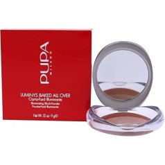 PUPA Milano Luminys Baked All Over Illuminating Blush-Powder, Stripes Rose 9 g