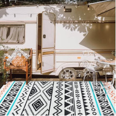 Открытый пластиковый ковер из соломы для патио, 2024 Водонепроницаемый открытый ковер для патио для кемпинга, автодома, заднего двора, крыль