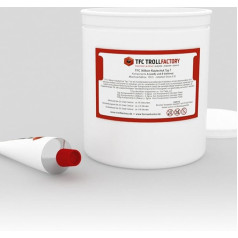 TFC Troll Factory Силиконовая резина тип 7, силикон для замешивания, мягкая, 2 кг в тубе