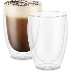Набор стаканов для эспрессо Bodumpavina, двойные стенки, изолированные, прозрачные стаканы