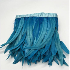 30 см Широкий Перо Бахрома Граница Петух Перо Граница Пушистые Перья Бахрома Лента Бахрома Отделка Перо Отделка для DIY Шитье Ремесло Костюм 