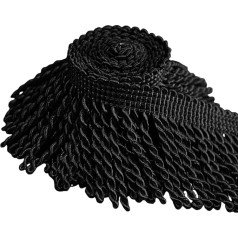 Бахрома для штор Bullion бахромчатая тесьма 4,2 м x 6,3 см ткань косы и украшения шторы грузики бахрома шитье DIY украшения для шторы диван подушки 