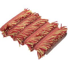 Operitacx Шторы Отделка Кисточкой Бахрома Прочный Полиэстер Элегантный Для Дивана Подушки Украшения Дома Моющийся