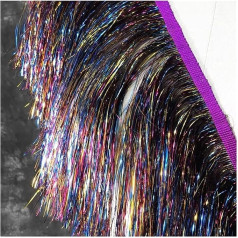 GIJMZY бахрома кружева 2 ярда/комплект цвет 15 см длинные кисточкой бахрома кружева отделка латинской американской платье этап платье занавес 