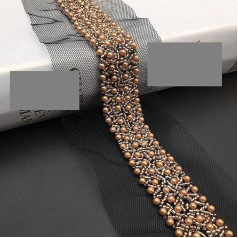 Декоративная бахрома для шитья и рукоделия, бахрома, 2 ярда, бахрома из бисера для сумок, аппликации из бисера ручной работы, заплатки, швейн