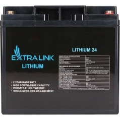 Аккумулятор lifepo4 24ah 12.8v bms ex.30424