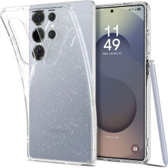Spigen Чехол-накладка для Samsung Galaxy S25 Ultra Liquid Crystal - прозрачная парча