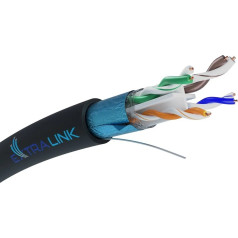 Сетевой кабель cat6 ftp (f/utp) v2 внешняя витая пара 25м
