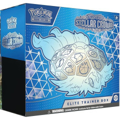 Pokémon 190-85922 Stellar Crown Elite Trainer Box, многоцветный