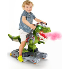 lerrbo Kids Dinosaur Vehicles Электромобили для малышей с музыкой, светом и дымовым эффектом, самокат для детей дошкольного возраста