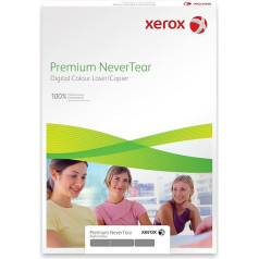 Xerox Premium NeverTear Plastic Paper 003R98059 - A3 297 x 420 мм, 160 г/м² - Специальная бумага для лазерных принтеров и копиров - 100 листов - Белый