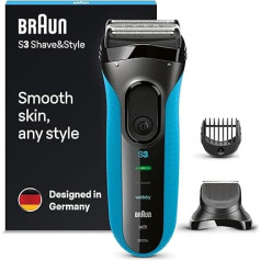 Электробритва и триммер Braun Series 3 Shave and Style 3010BT - синий/черный