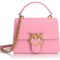 Pinko Женская сумка Love One Top Handle Mini Light Calfskin Silk