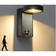 CELAVY Наружный светильник с датчиком движения - светодиодный настенный светильник наружный IP54 наружный светильник настенный поворотный нар